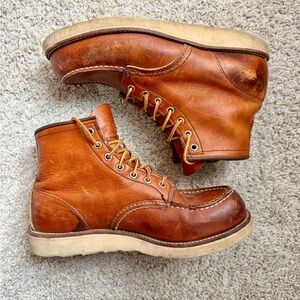Red Wing Shoes Men's Brown Leather Boots
